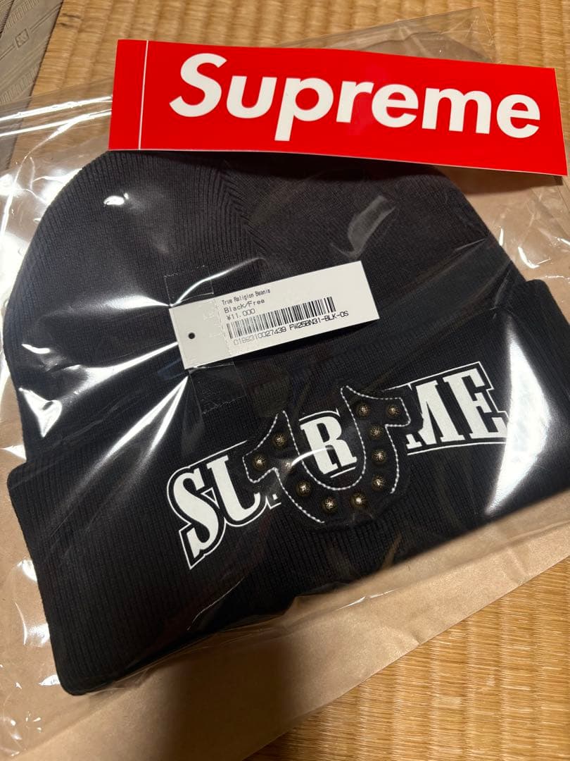 Supreme x True Religion Beanie Black - メルカリ
