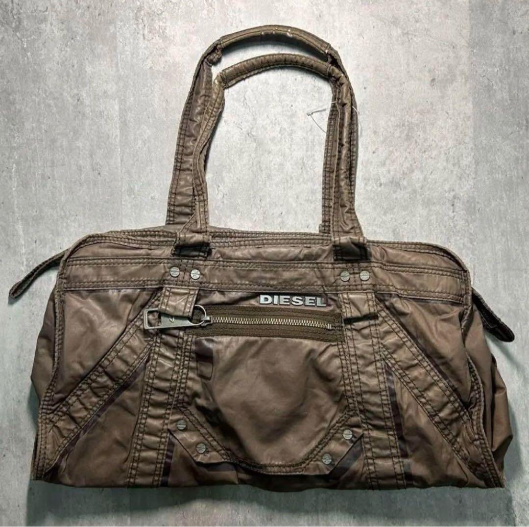 DIESEL archive metal logo ショルダーバッグ Y2K - メルカリ