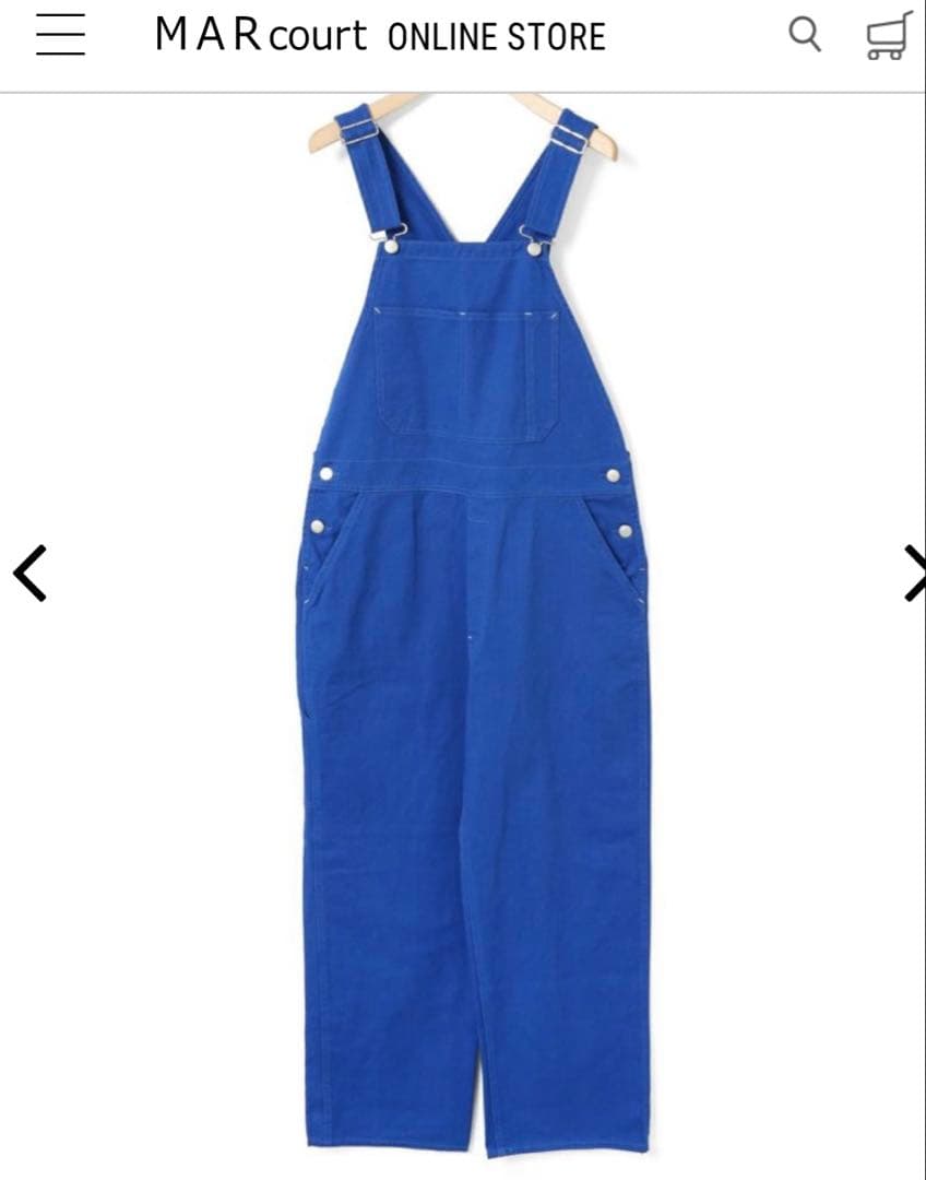 MARMARMAR デニムオーバーオール