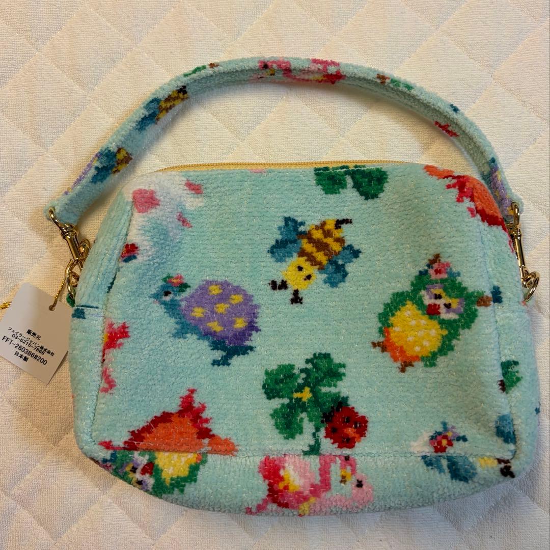 フェイラー 神崎恵さんコラボ 手付きポーチ ペールグリーン - メルカリ