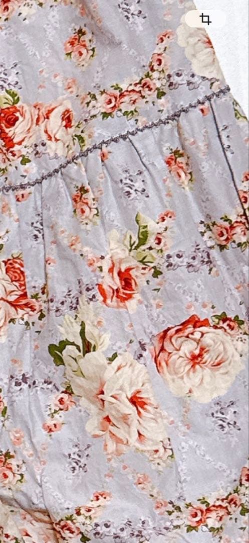 【新品未使用】ホワイトローズ　スカート ピンクハウス　ピコフリル　定価39600