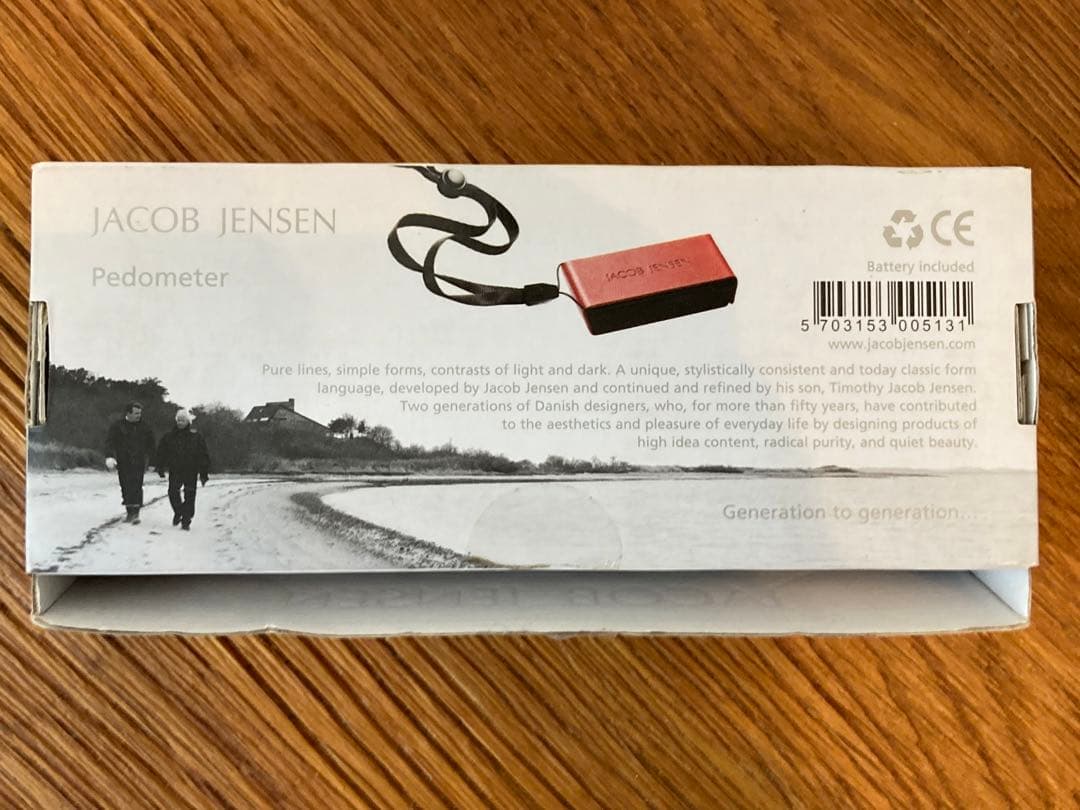 レア　ヤコブイェンセン　歩数計　万歩計　２つセット　デンマーク　北欧