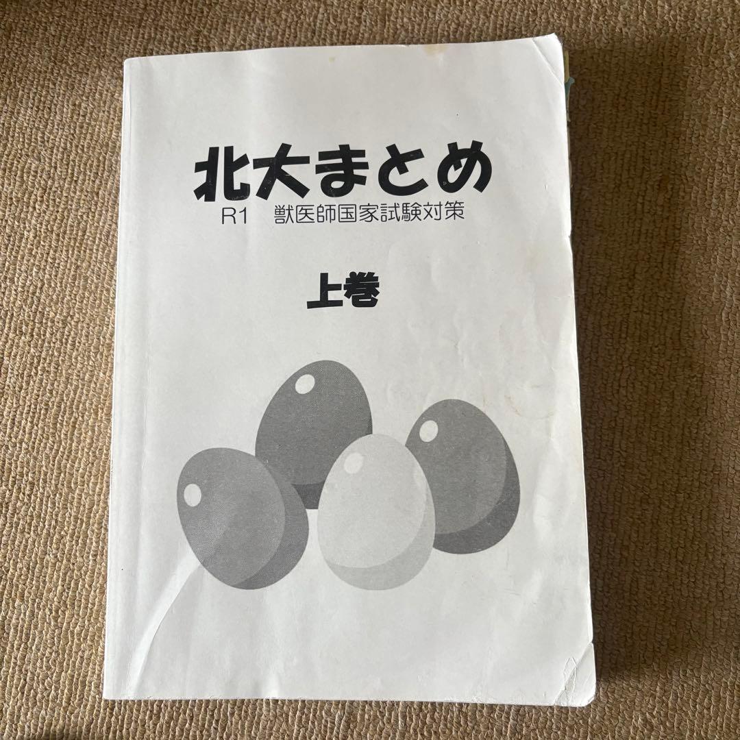北大まとめ　上中下巻　3冊
