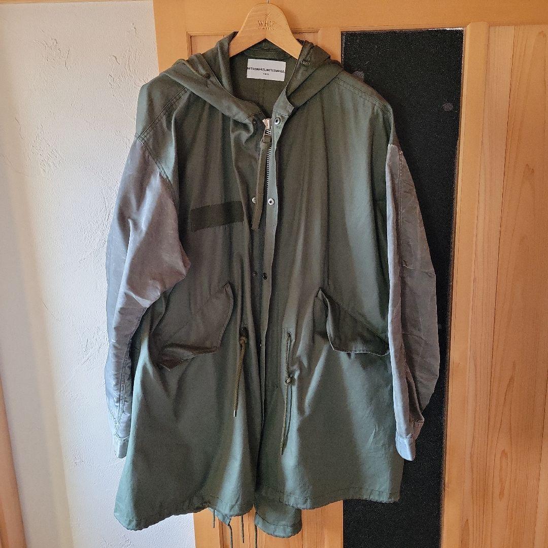 whizlimited　オリーブグリーン フード付きモッズコート Mサイズ