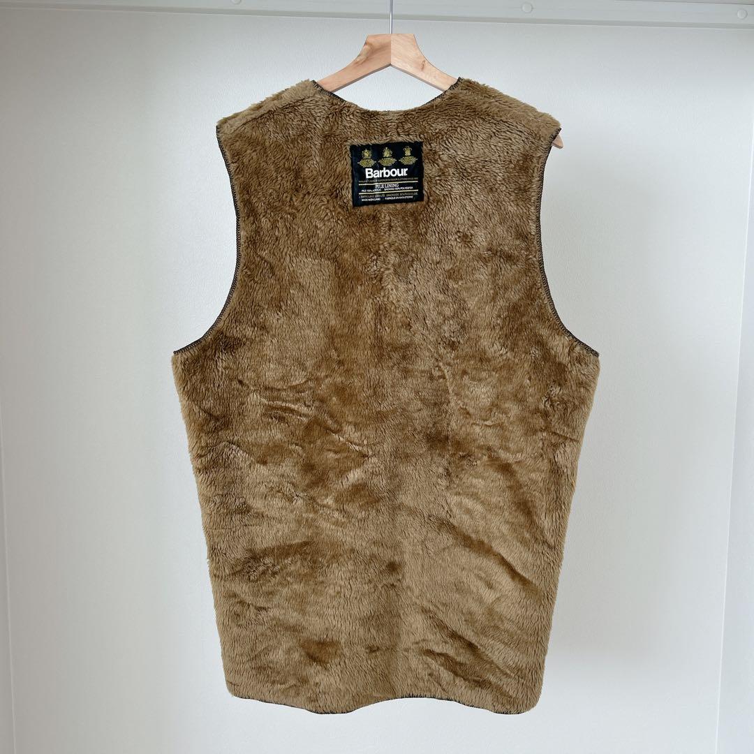 90s ビンテージ barbour バブアー ボアライナー ベスト 3ワラント