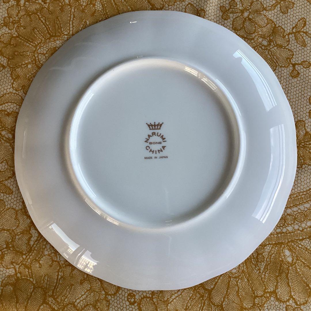 《NARUMIナルミ　ミラノ》ティータイムセット20cm皿6枚＆サービスプレート