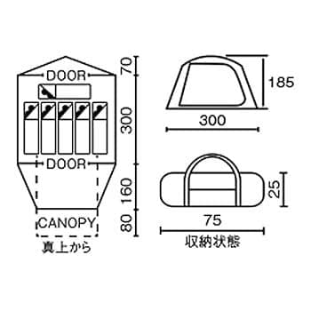 AYALAColemanインディゴレーベル ILタフワイドドーム