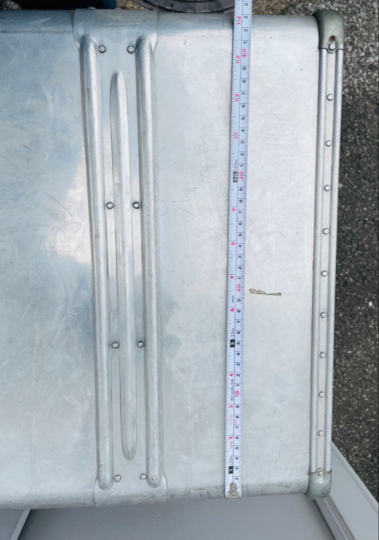 中古品 石川アルミ製 トランクケース（鍵付き・防水仕様）