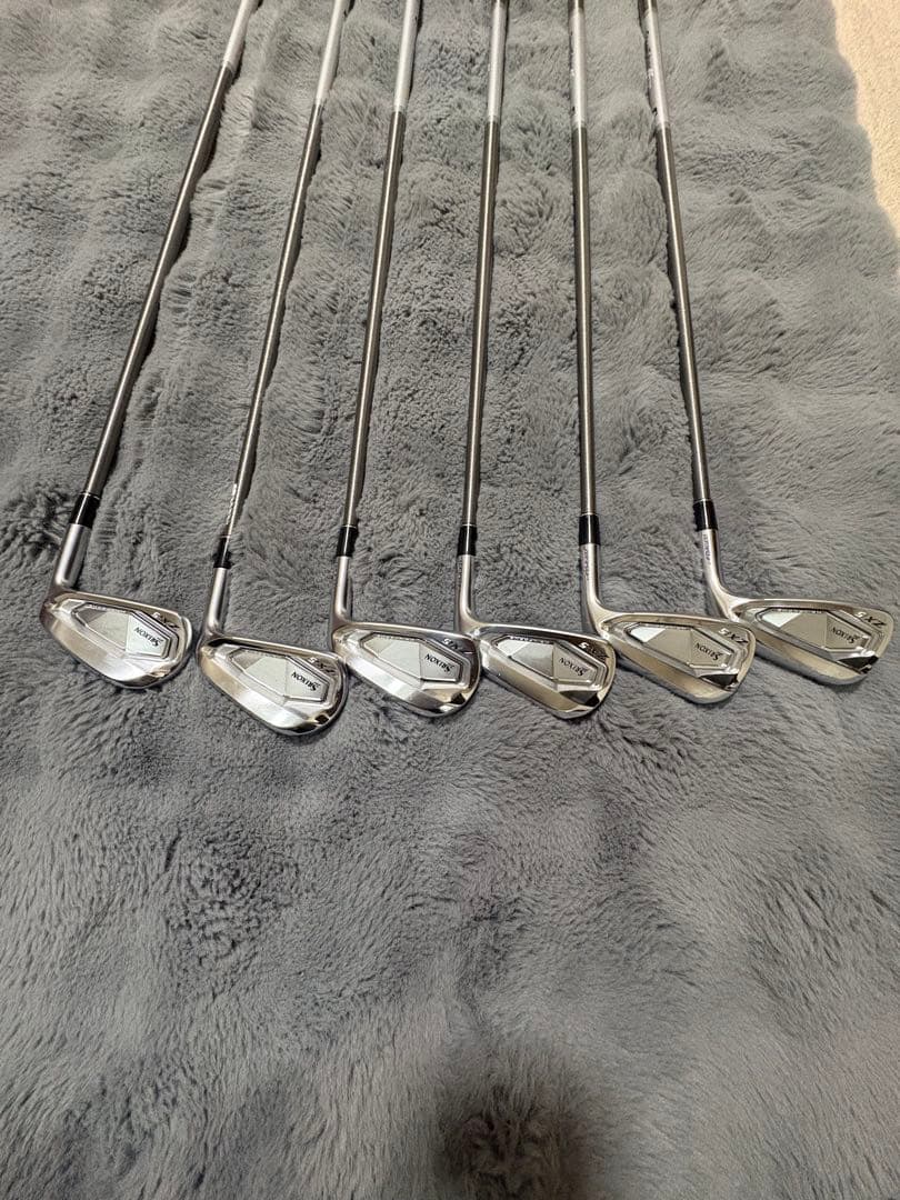 【中古】スリクソン Zxi5 5〜P 6本　スチールファイバーS95 カスタム品