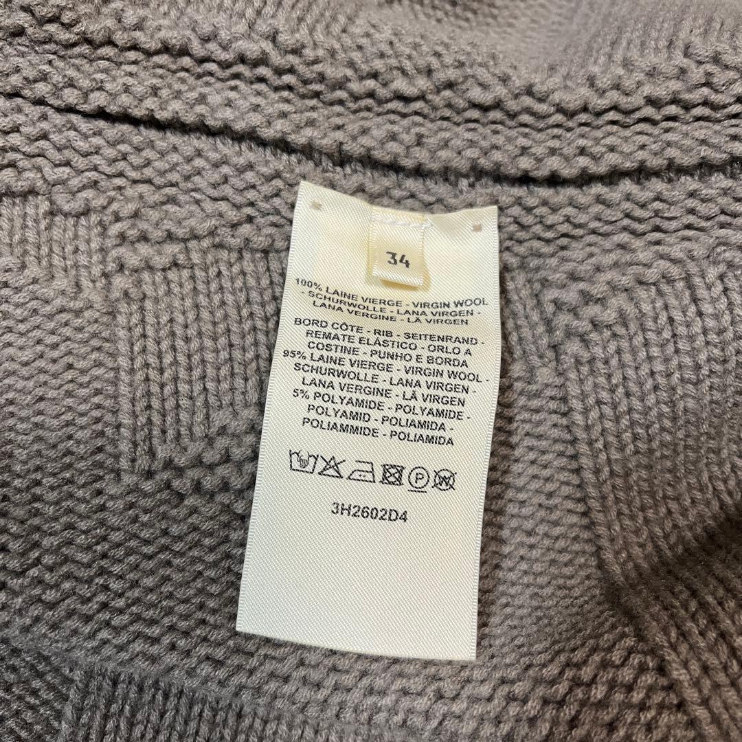 HERMES 2023AW/ニットポンチョ《H》モチーフ