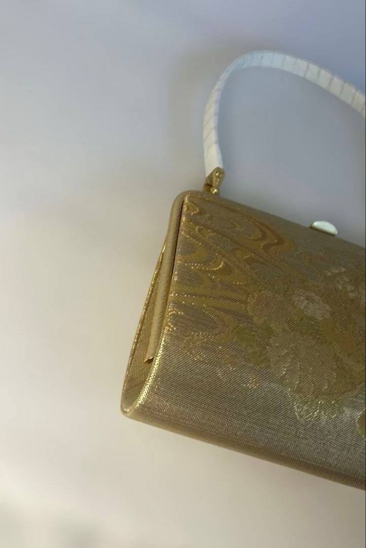 本金佐賀錦　和バッグ　草履セット売り　オリジナル　未使用品