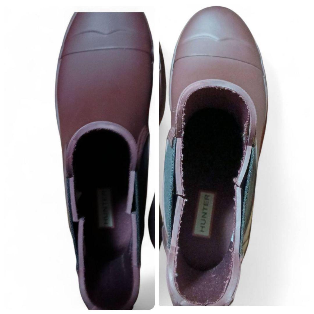 HUNTER レインブーツ チェルシーブーツ UK8 メンズ