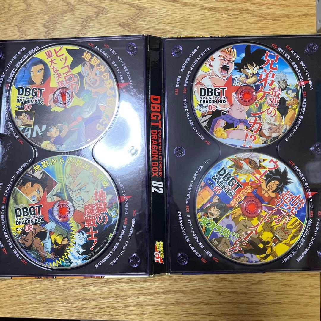 DRAGON BALL GT DVD-BOX DRAGON BOX GT編 美品