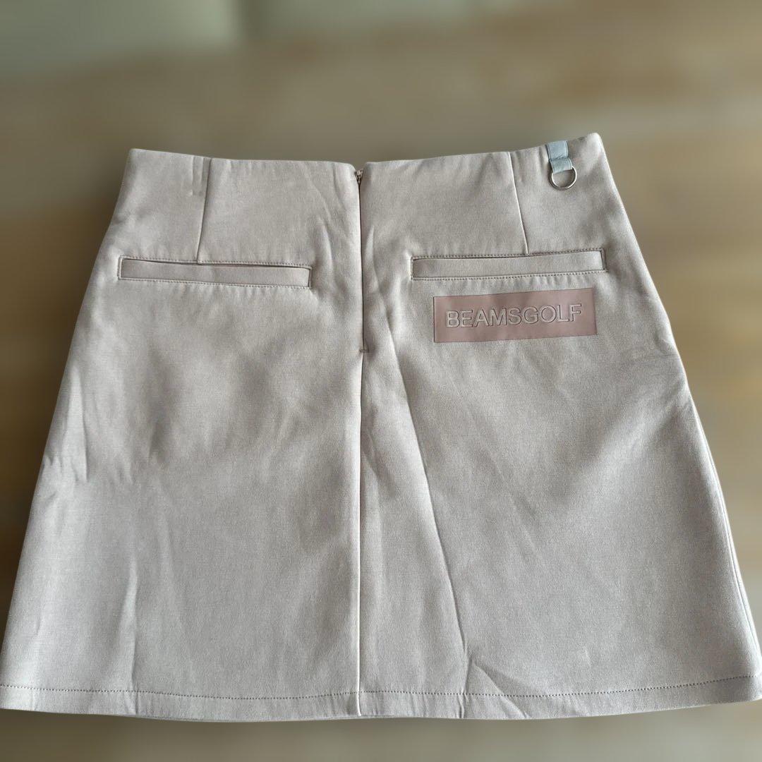 BeamsGolf ピンク 防風ニット　スカートセット　L サイズ　美品