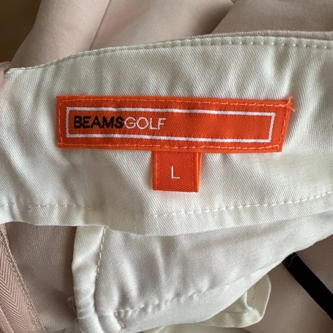 BeamsGolf ピンク 防風ニット　スカートセット　L サイズ　美品