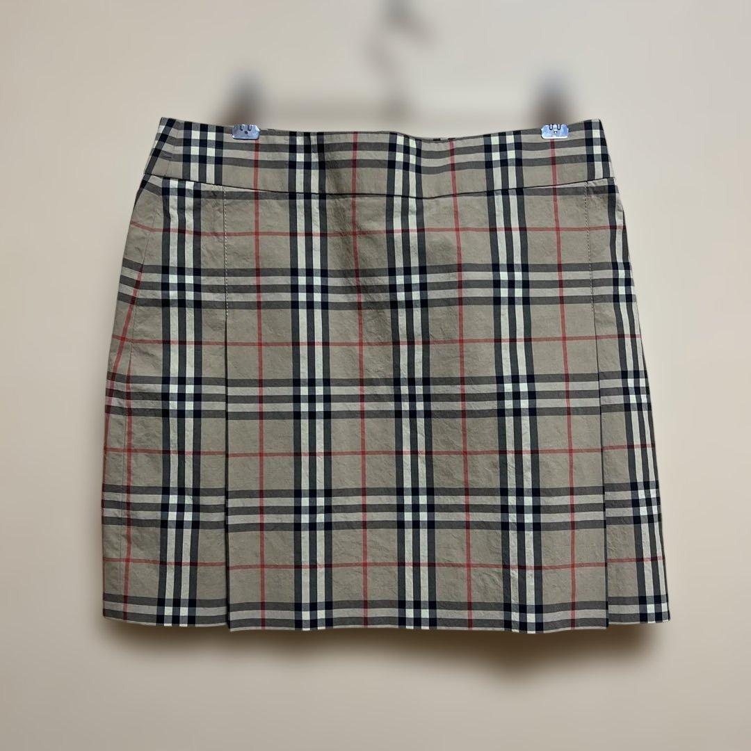 美品　バーバリー　ノバチェック　定番　巻スカート　安室奈美恵　ゴルフ