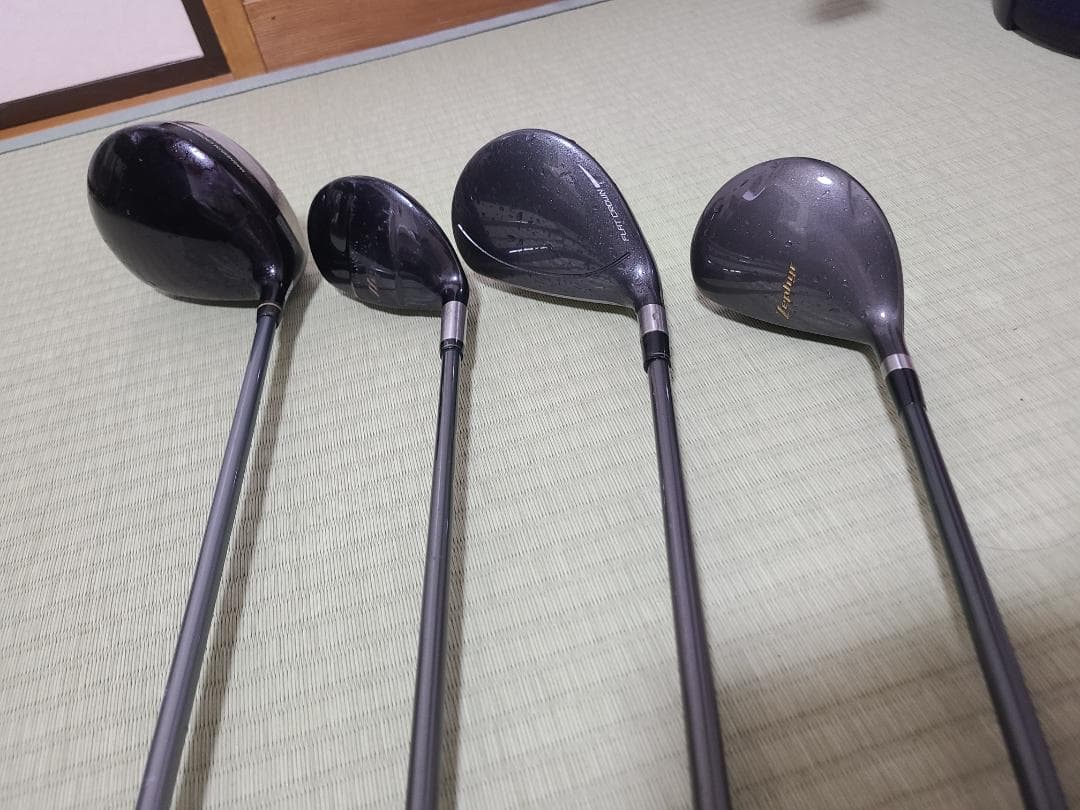 ミズノ13本フルセット（キャディバッグ付き）