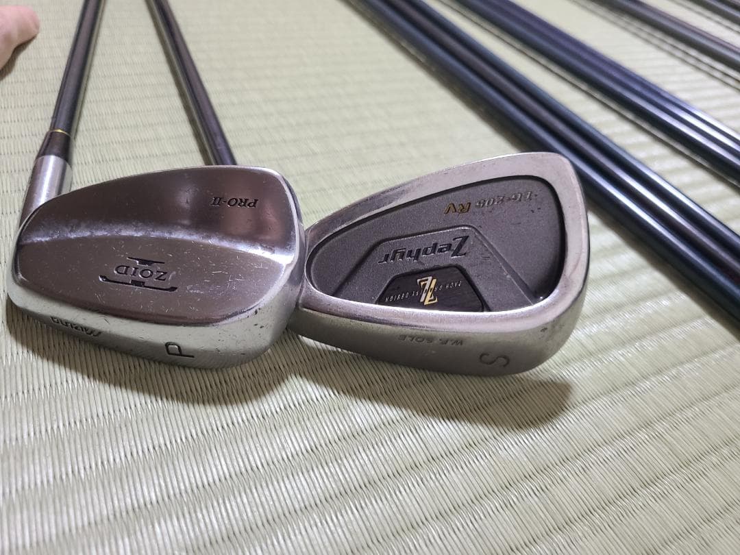 ミズノ13本フルセット（キャディバッグ付き）