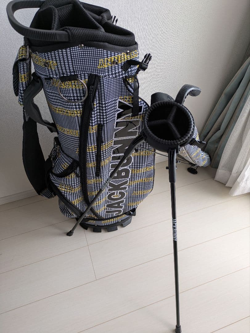 【JACK BUNNY】ゴルフキャディバック 柄