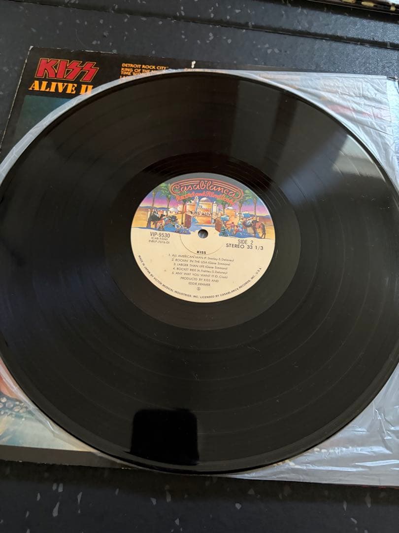 KISS アライヴ II レコード 等　レコード まとめ売り 3枚