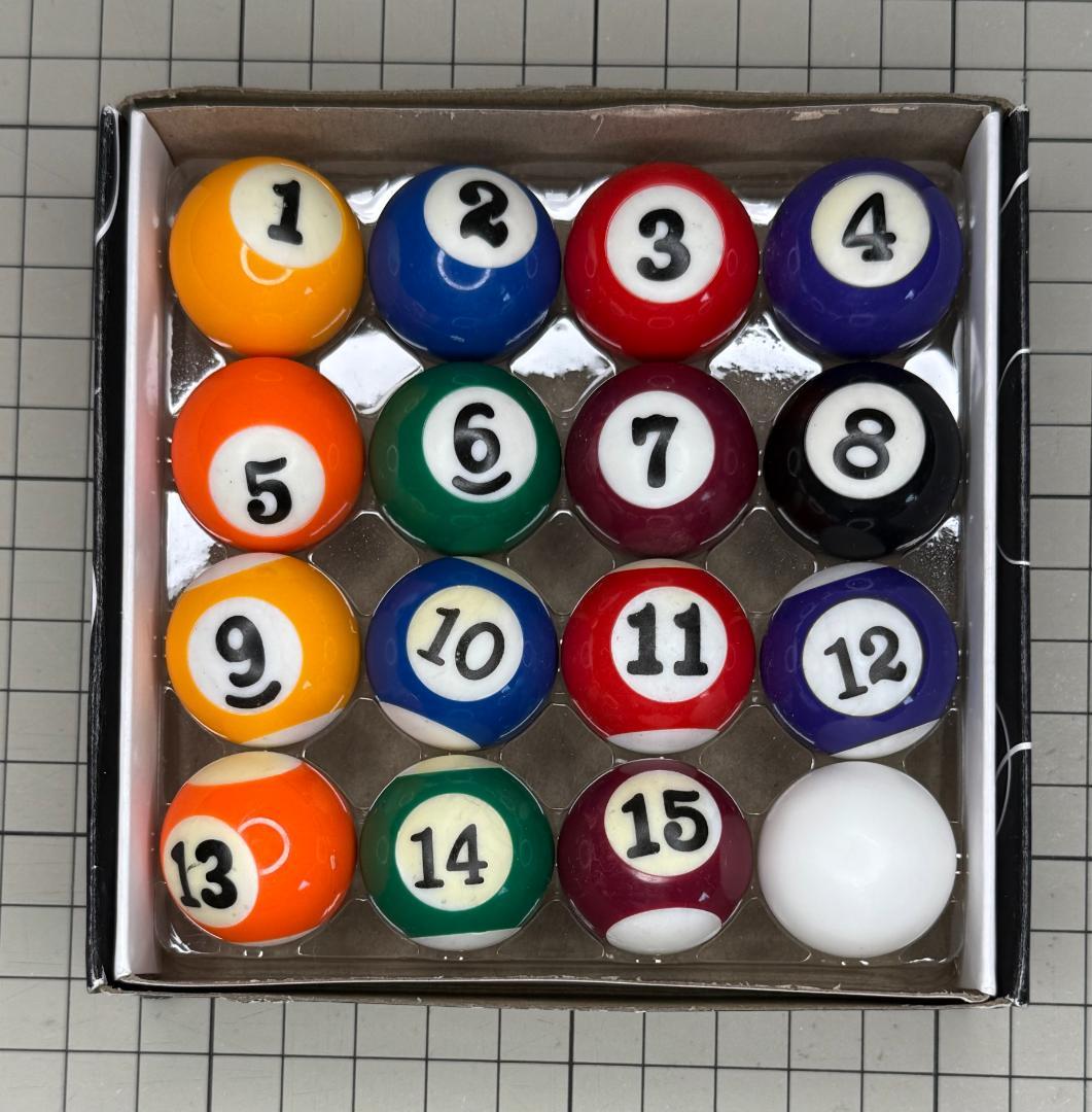 ビリヤードボール 25mm 玉 トラックボール - メルカリ