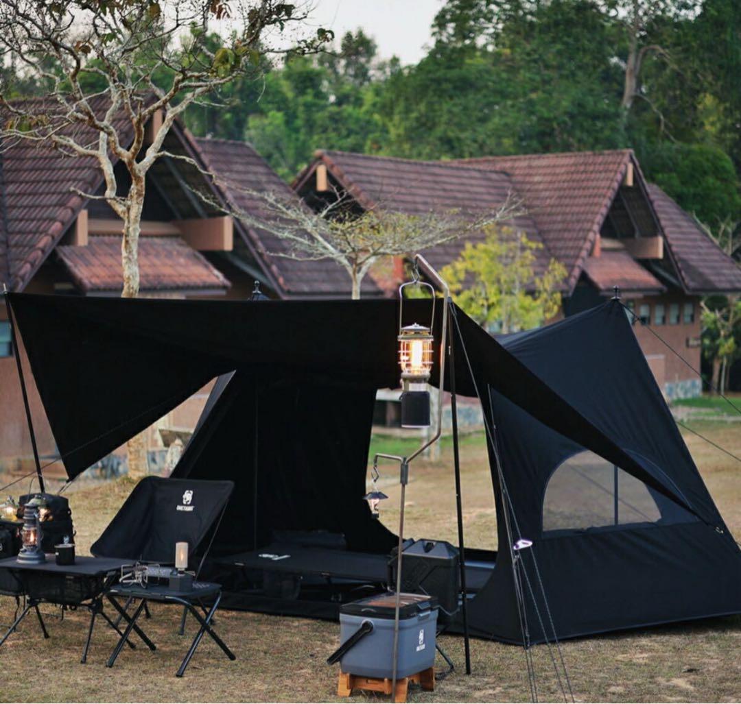 KINGソロホームステッドtc 専用前幕付