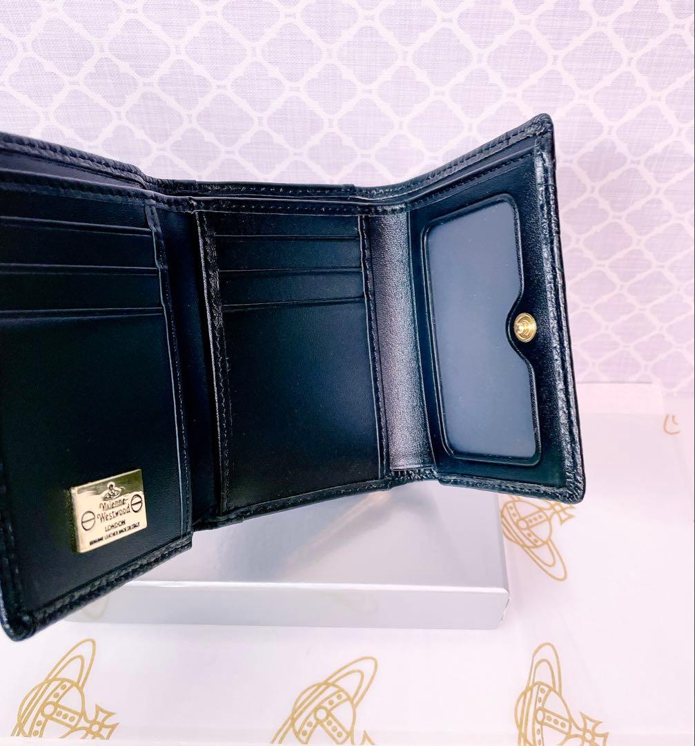 【魅力的☆ショッパー付】オーブ ヴィヴィアン・ウエストウッド 三折財布