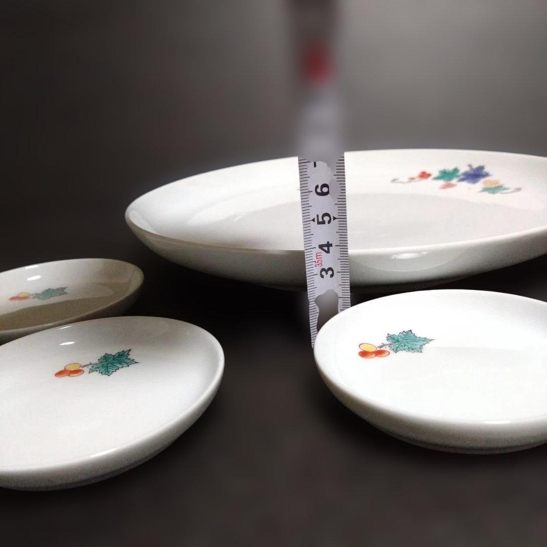 新品 有田焼 肥前赤絵窯元 鷹巣　プレートセット　お祝い