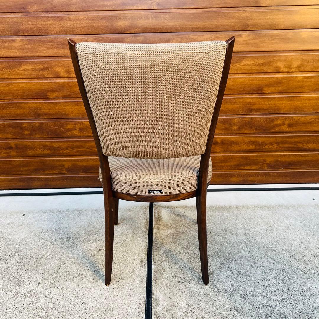 美品 カリモク ダイニングチェア CT7355 ウォールナット 3 - メルカリ