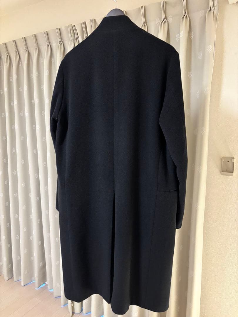 【ETHOSNES】STUDIOUS別注　ノーカラーチェスターコート