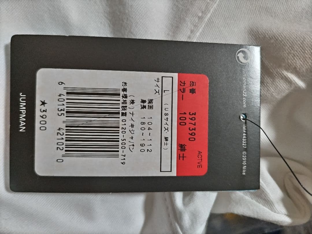 Nike AIR JORDAN Tシャツ（397390-100）