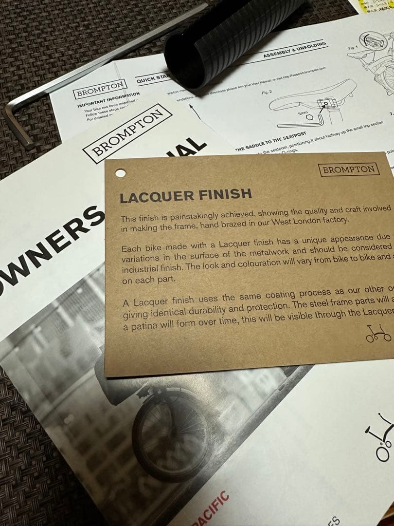 【Antworkz】ブロンプトン　ブラックラッカー