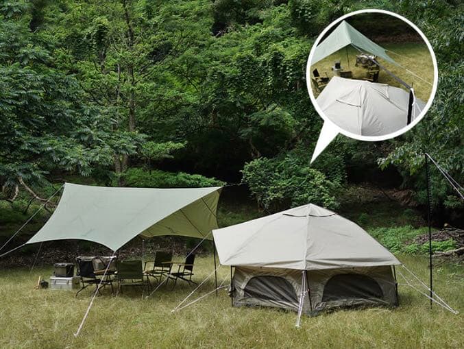 いつかのタープ　ＤＯＤ　ブラック　新品未使用未開封