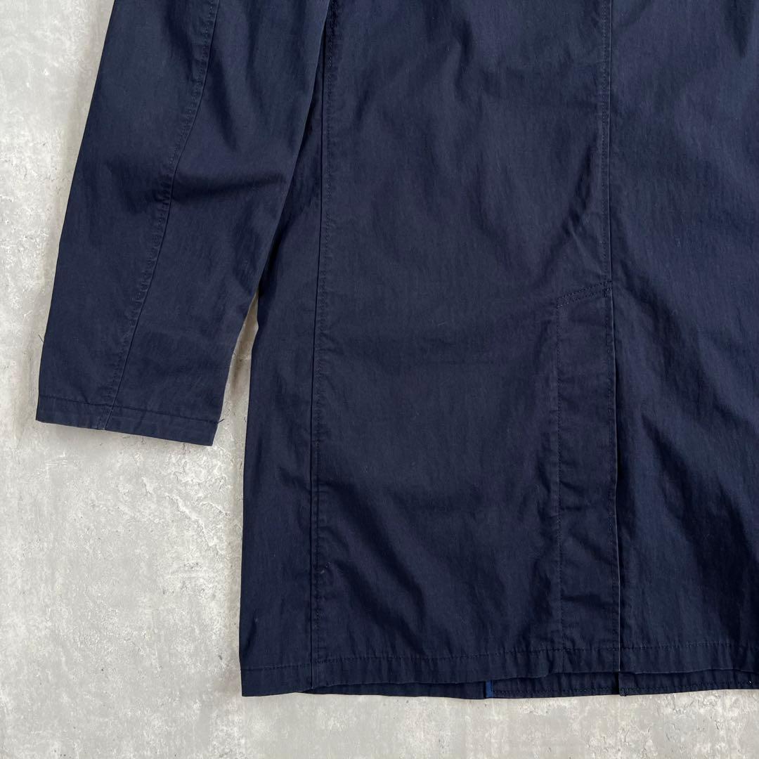 ポロラルフローレン　現行タグ　ステンカラーコート　ネイビー　綿×ナイロン　M