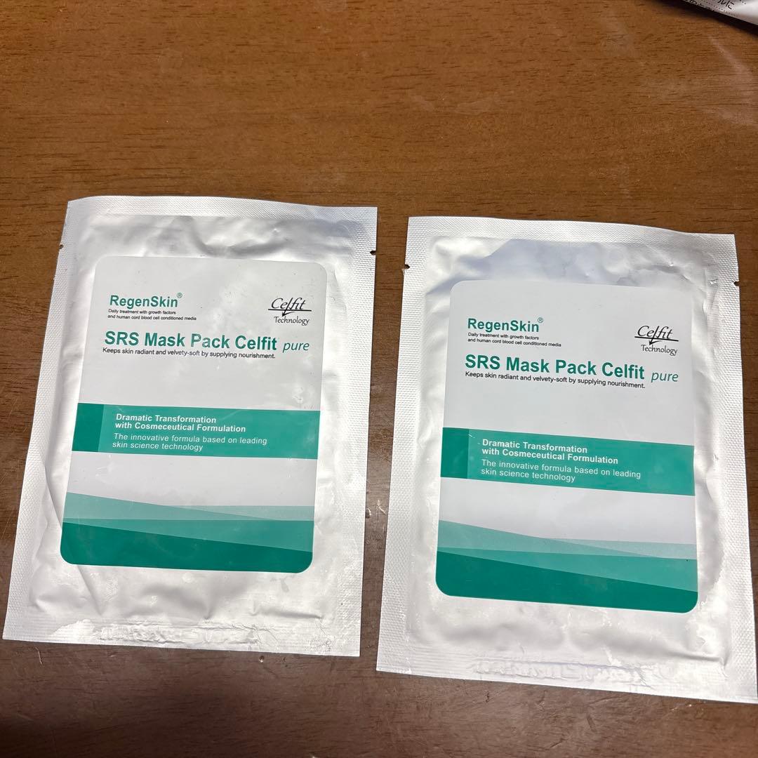 RegenSkin SRS Mask Pack Celfit pure 2枚入り - メルカリ