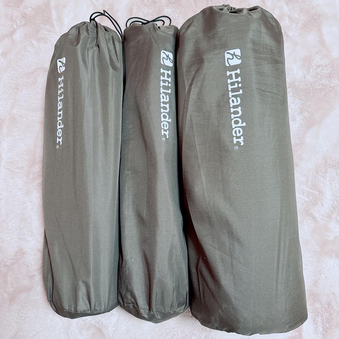 ❤️Hilander❤️インフレータブルマット❤️3個セット❤️シングル2ダブル1❤️