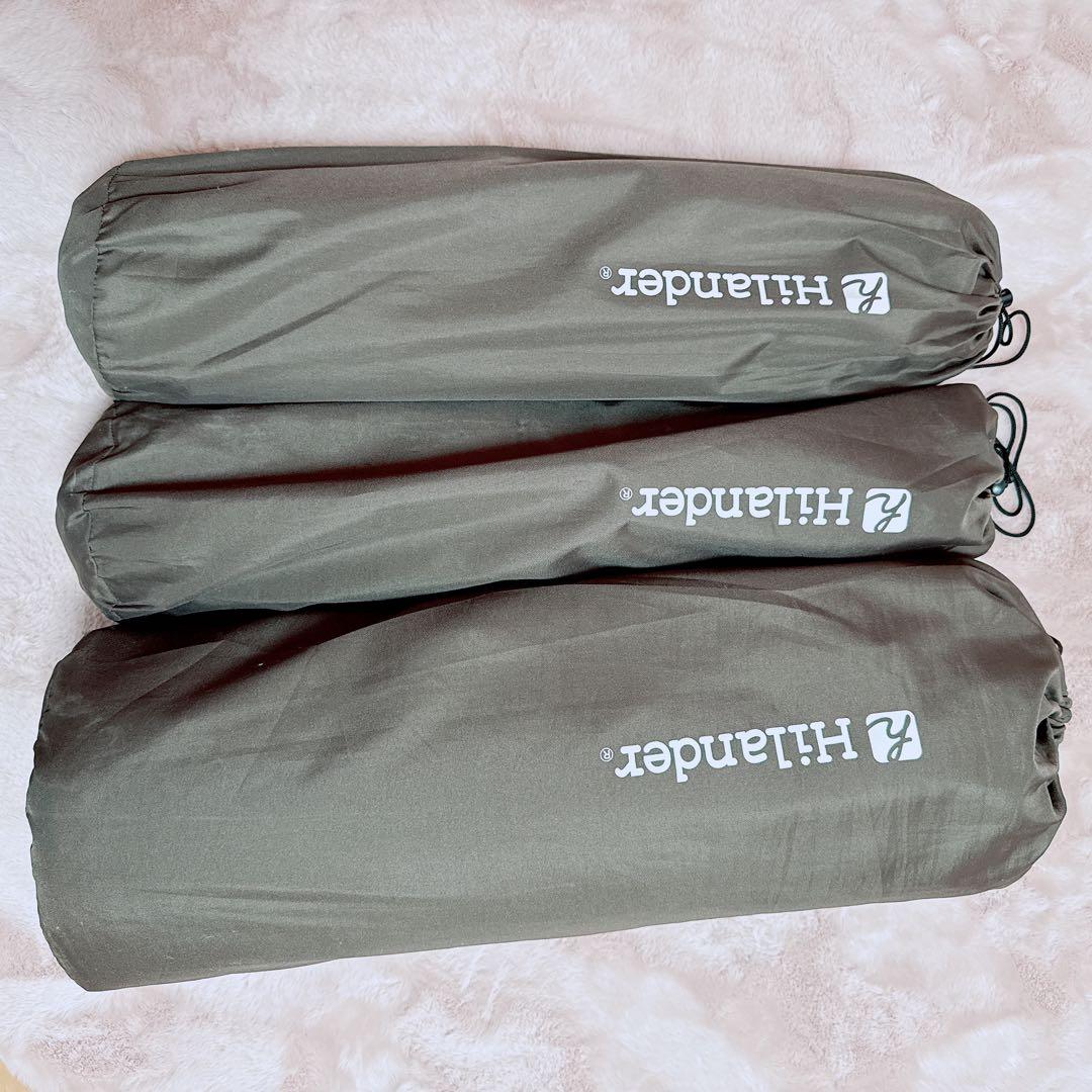 ❤️Hilander❤️インフレータブルマット❤️3個セット❤️シングル2ダブル1❤️