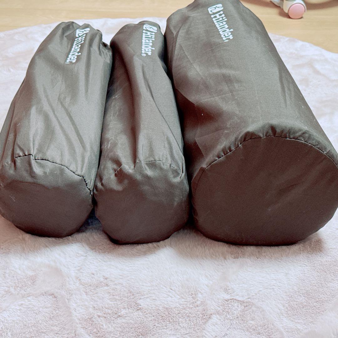 ❤️Hilander❤️インフレータブルマット❤️3個セット❤️シングル2ダブル1❤️