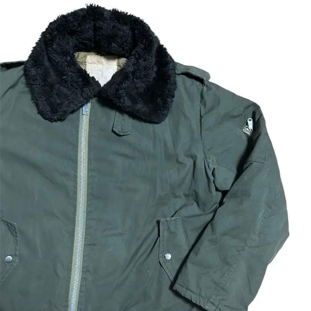 70's〜80's vintage フランス軍 フライトジャケット L相当 軍物