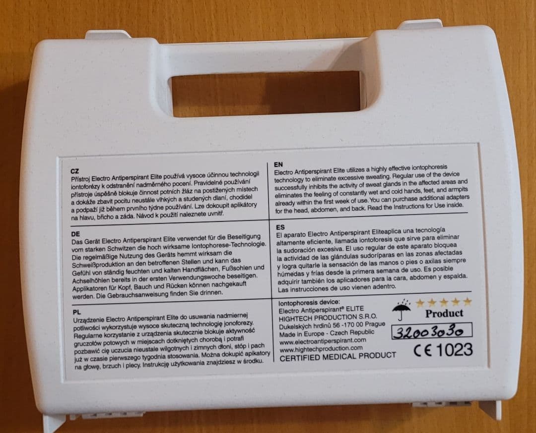 自助具・リハビリ用品 Electro Antiperspirant ELITE