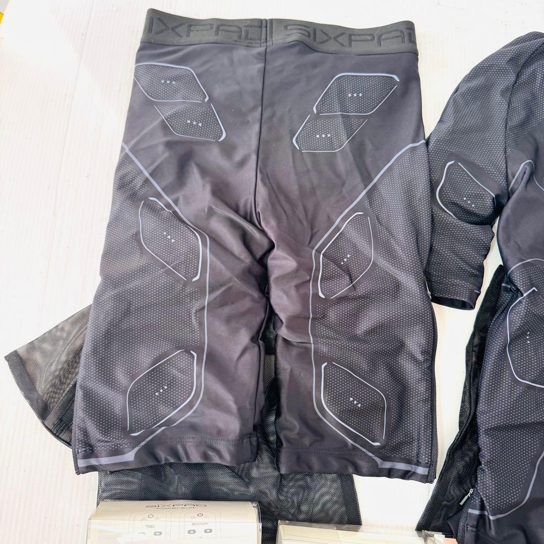【美品】SIXPAD パワースーツ上下セット トップS／ボトムM Women's