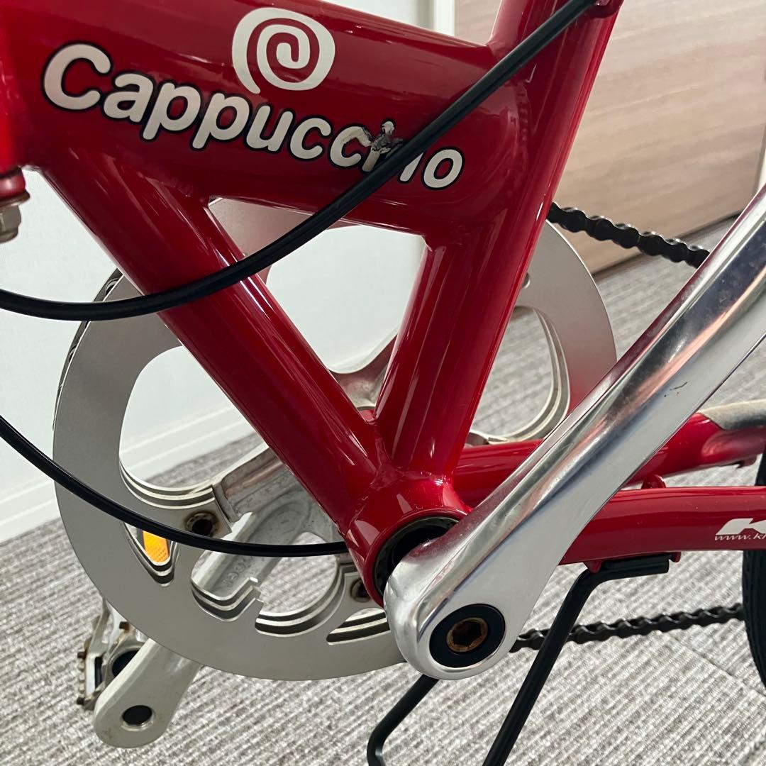 KHS cappuccino 18インチ　折りたたみ　ケイエイチエスカプチーノ