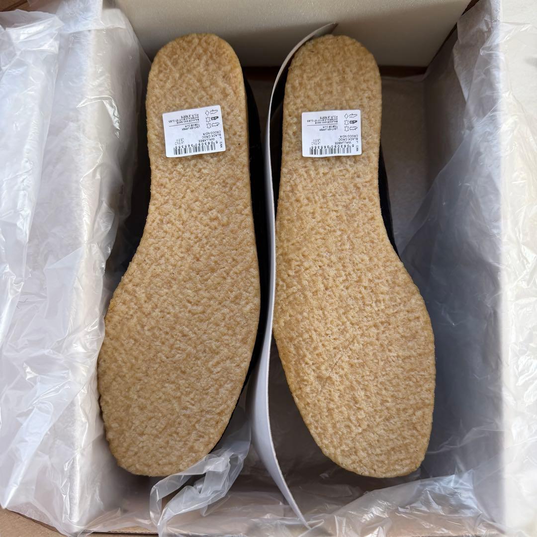 a＜Clarks＞ roku WALLABEE BLACK CROC