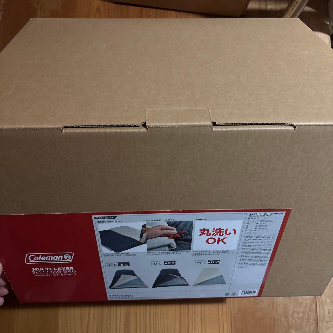 Coleman新品未開封マルチレイヤースリーピングバッグコールマン寝袋①