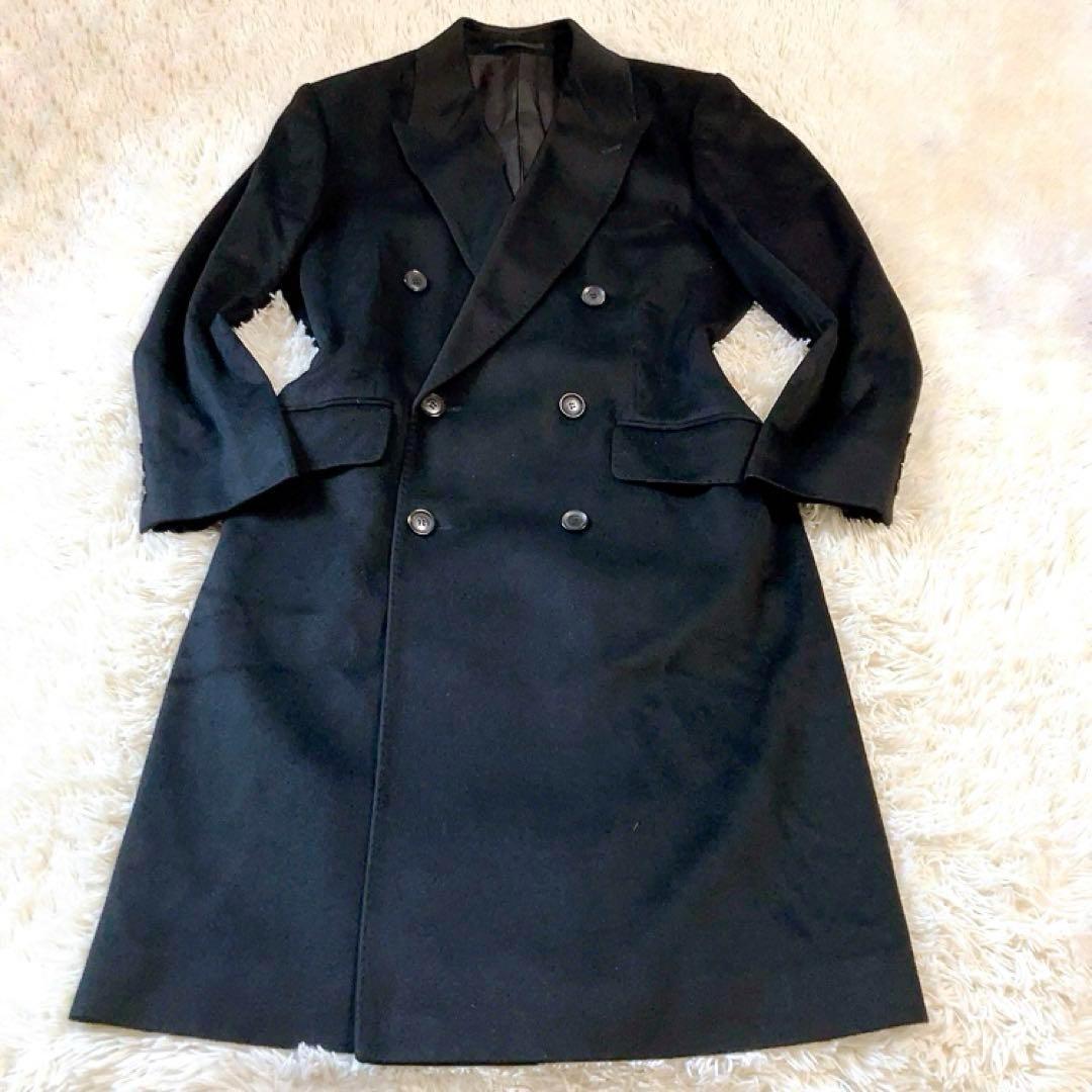 【カシミヤ100%】le CHIC　ダブルチェスターコート　Loro Piana