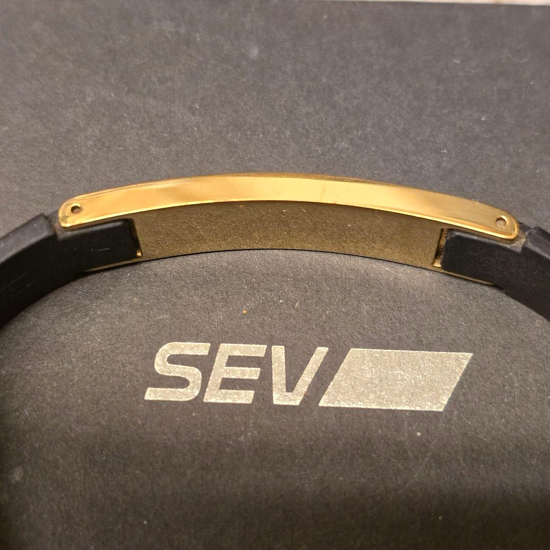 SEV ブラック ゴールド ブレスレット2G 定価33,000円