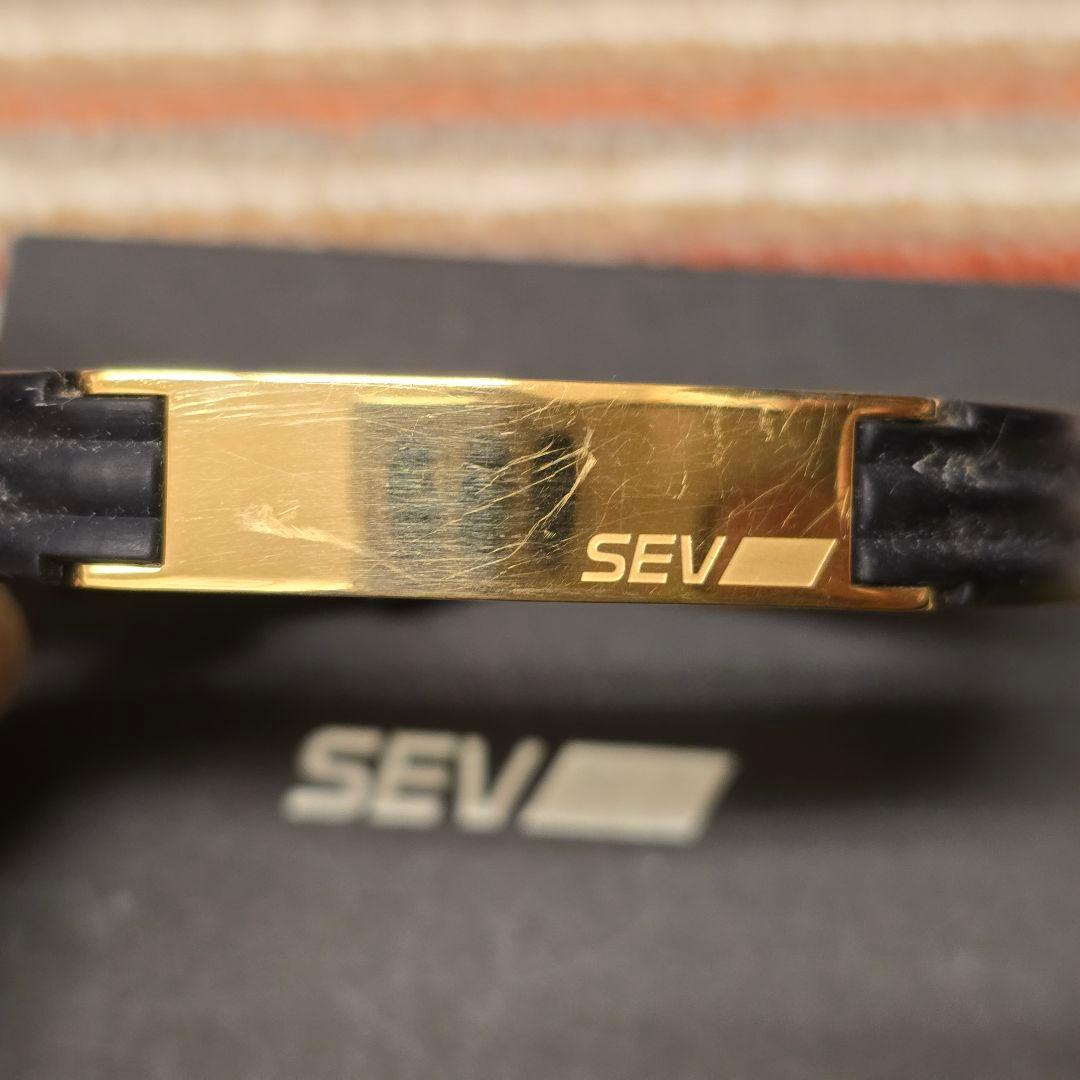 SEV ブラック ゴールド ブレスレット2G 定価33,000円