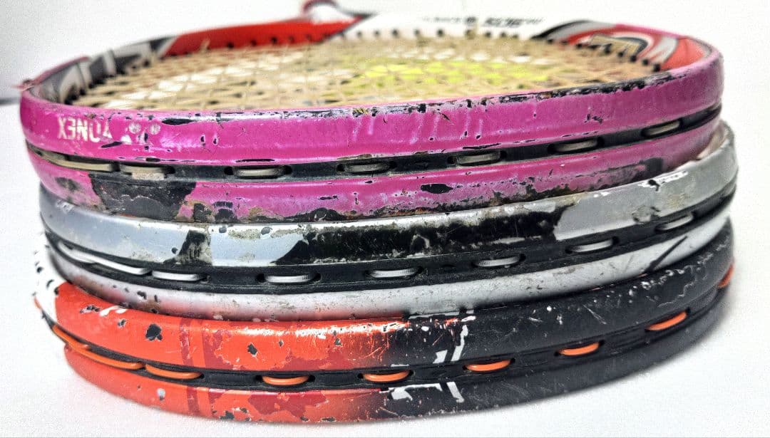 YONEX　ヨネックス　軟式ラケット　3本セット