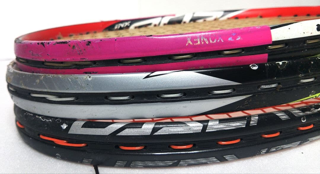 YONEX　ヨネックス　軟式ラケット　3本セット