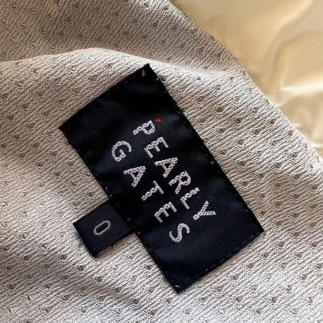 Pearly gates パーリーゲイツ　中綿入り　ダウン×ニット　パーカー　0